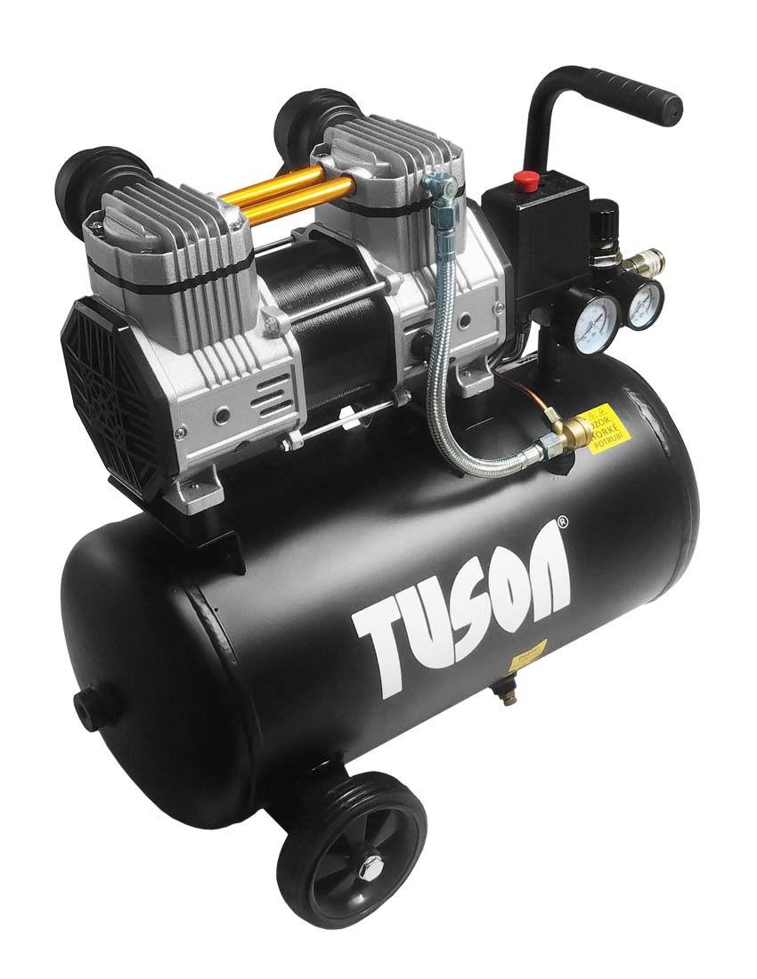  TUSON - bezolejový kompresor 1,5kW, 2,0HP, 24l / 130069